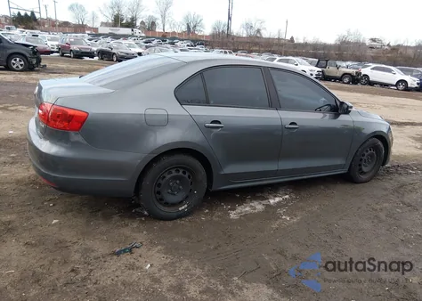 2011 Volkswagen Jetta 2.5L Se из США, поврежденный, VIN 3VWDZ7AJXBM376614